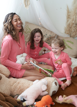Load image into Gallery viewer, Kid's Blush Beauty Pink Pajama Set