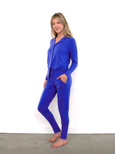 Load image into Gallery viewer, Women's Blue Pajama Set