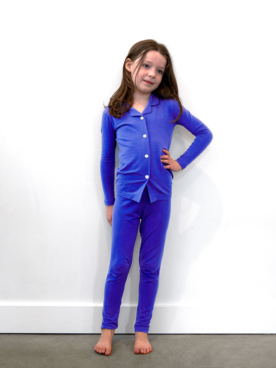 Kid's Blue Pajama Set