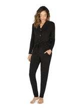 Load image into Gallery viewer, Women&#39;s Black Pajama Set
