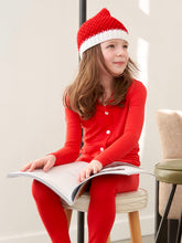 Load image into Gallery viewer, Kid&#39;s Red Pajama Set
